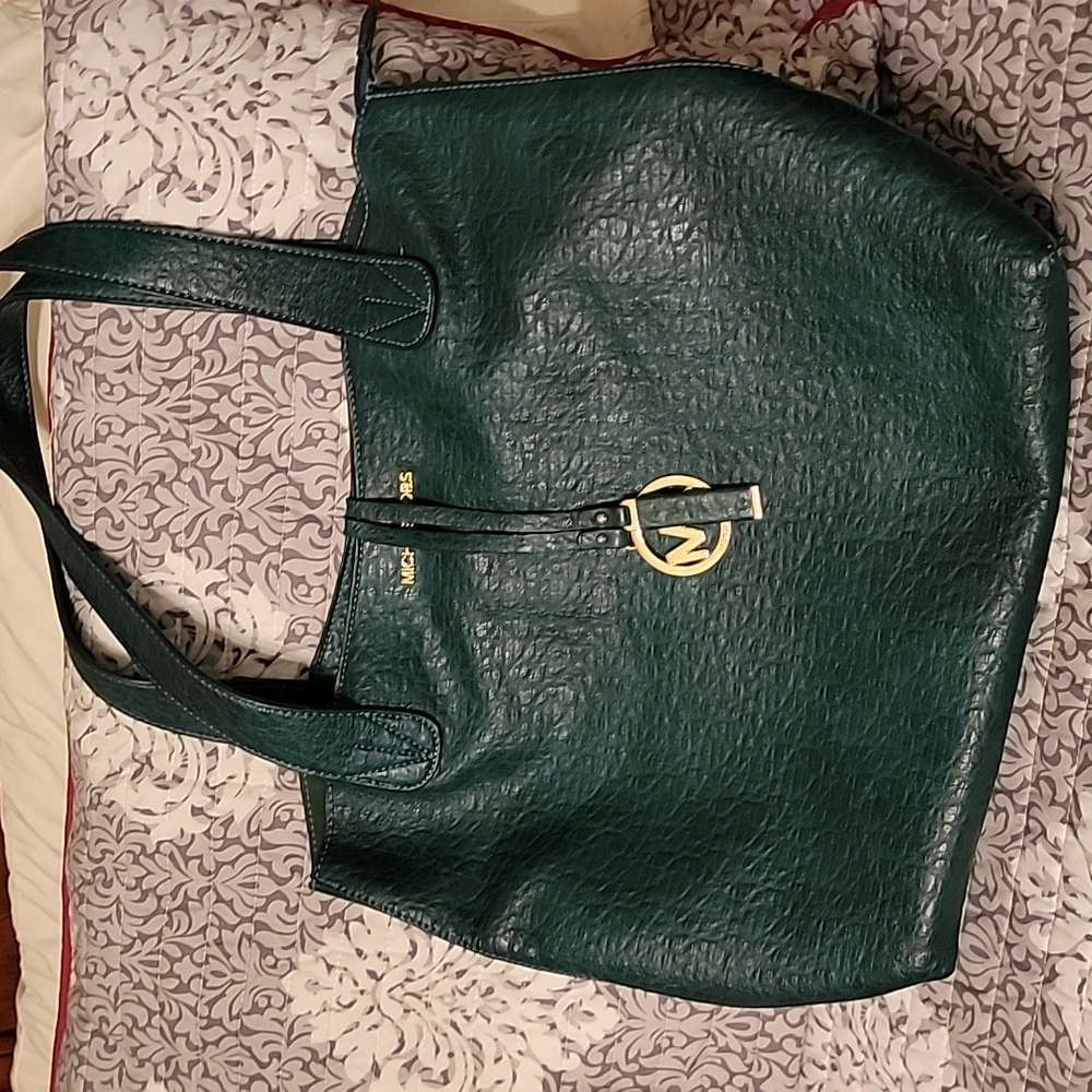 MK tote Peacock Blue